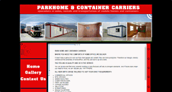 Desktop Screenshot of pccarriers.co.za